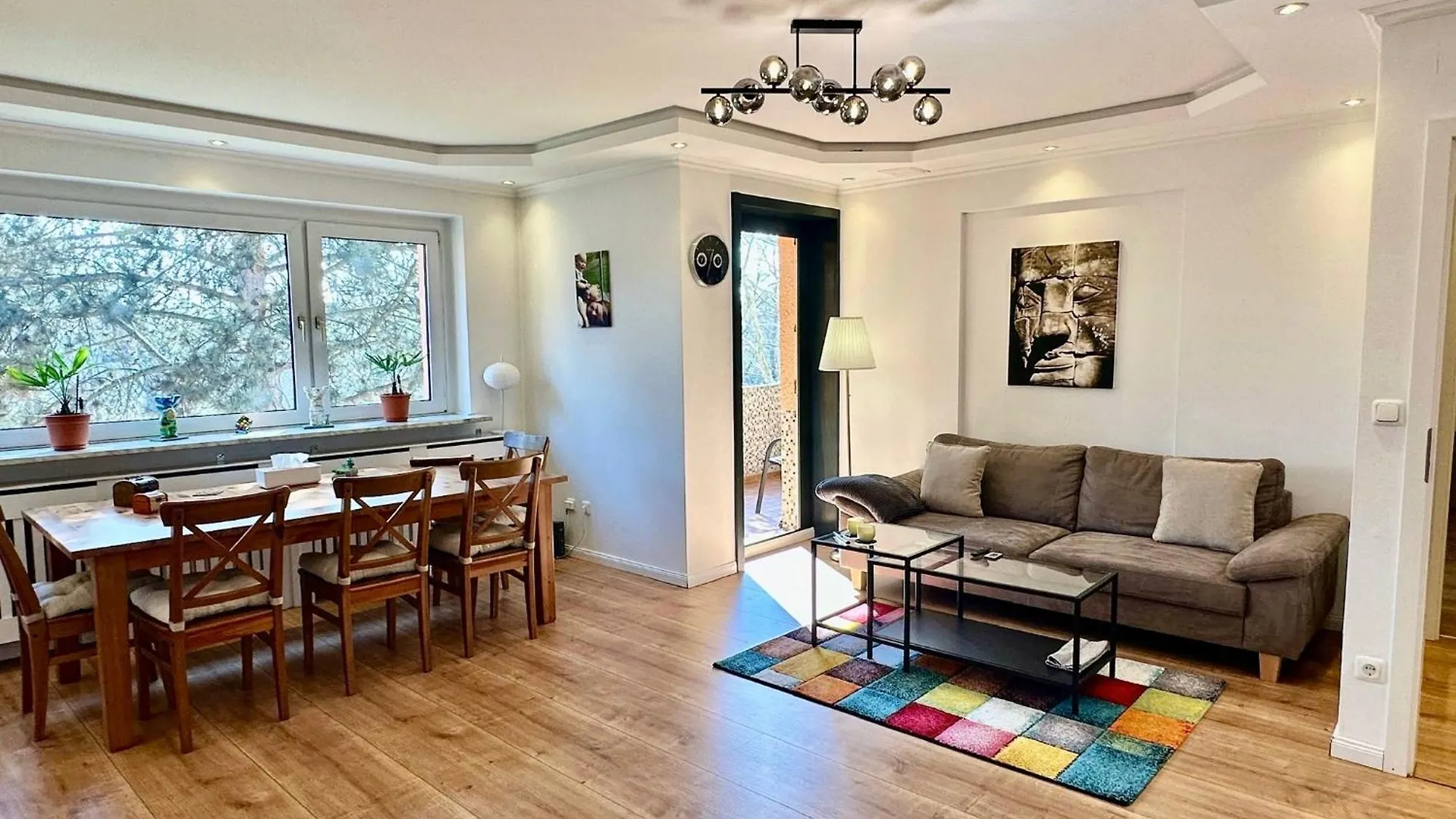 Apartament Southside Berlin - Kueche, Nespresso, Balkon